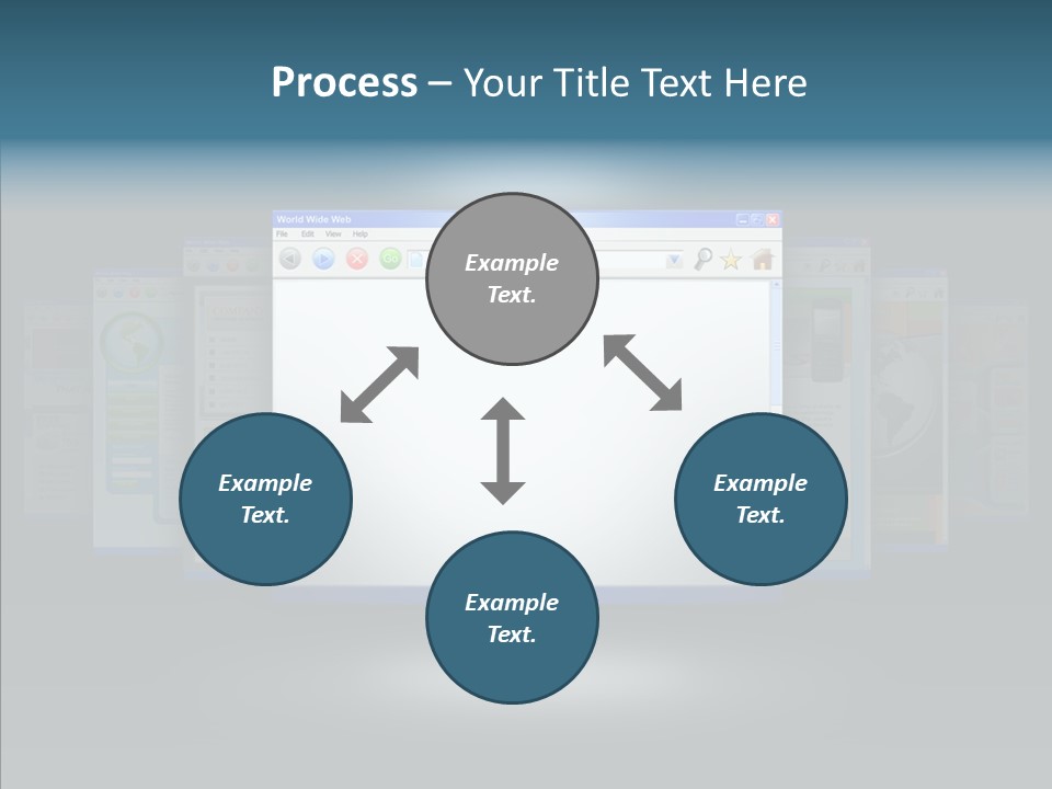 Information Address Promote PowerPoint Template