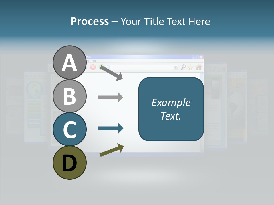 Information Address Promote PowerPoint Template