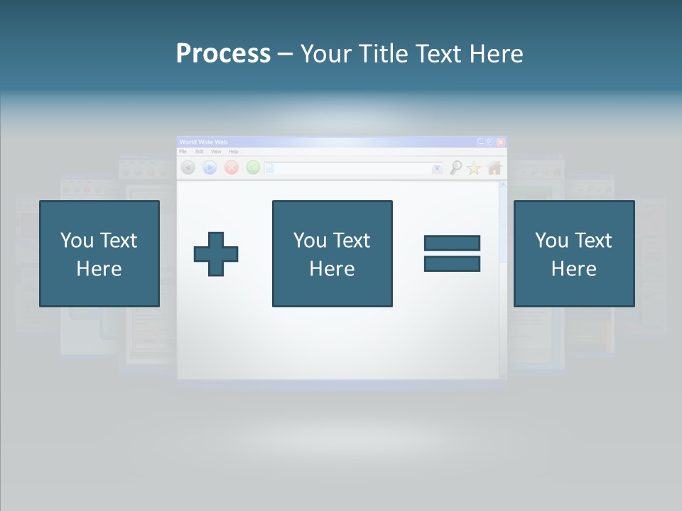 Information Address Promote PowerPoint Template