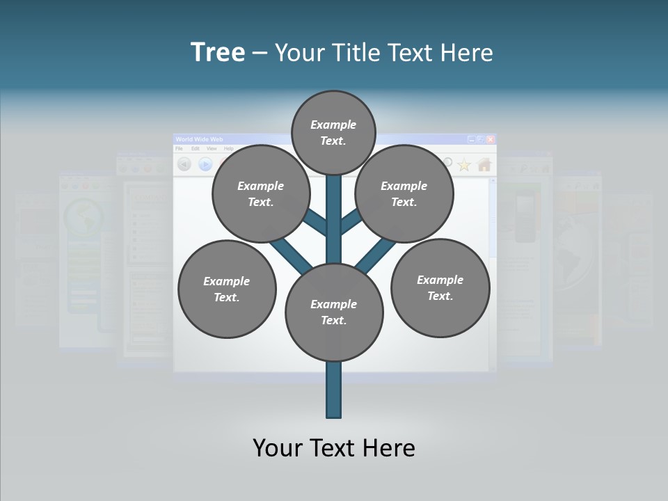 Information Address Promote PowerPoint Template