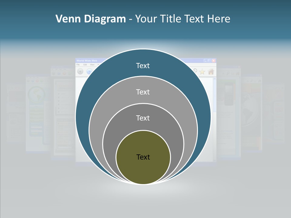 Information Address Promote PowerPoint Template