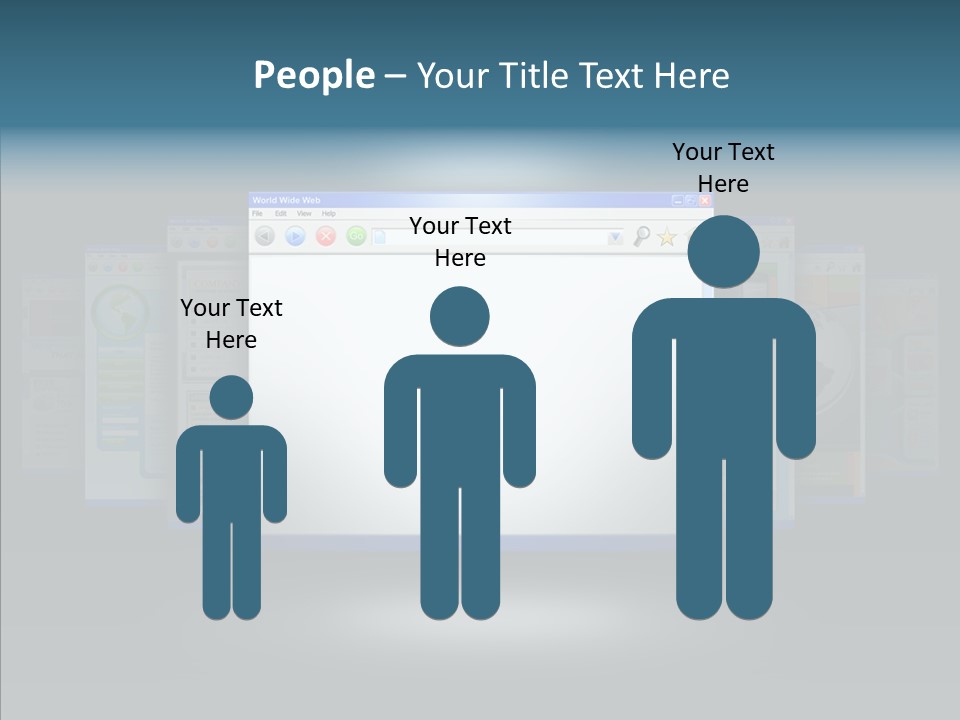 Information Address Promote PowerPoint Template
