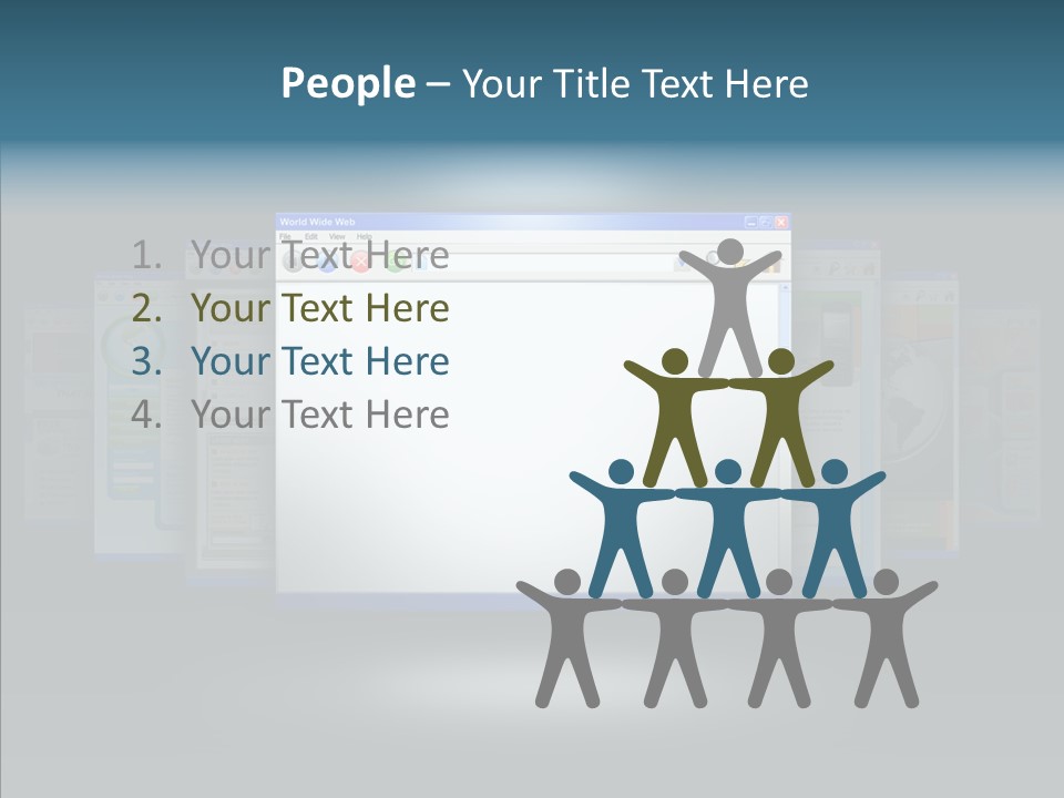 Information Address Promote PowerPoint Template