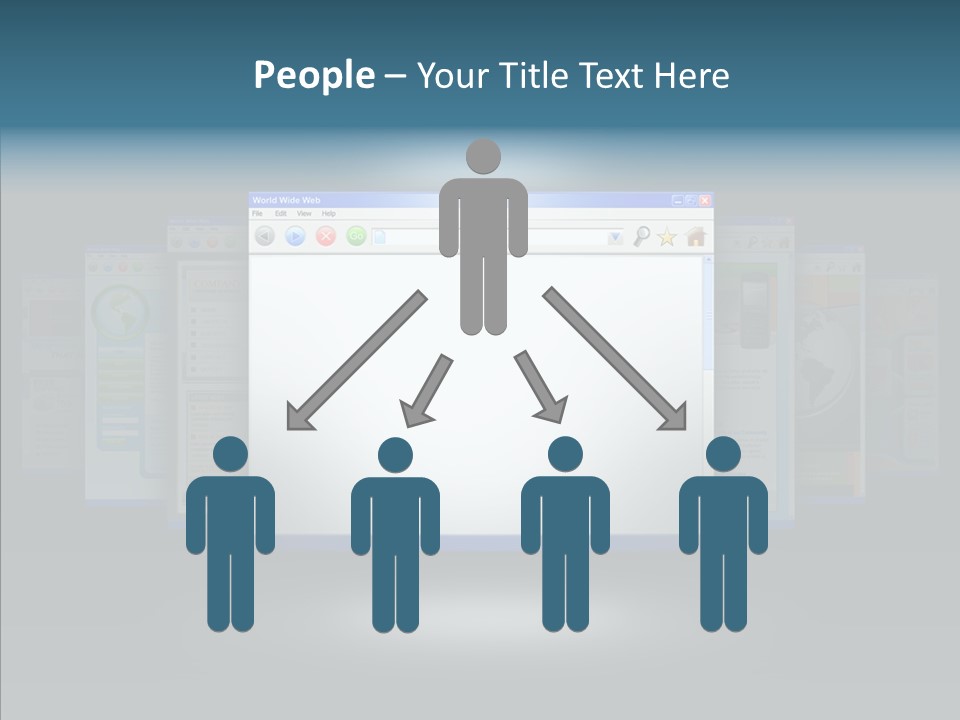 Information Address Promote PowerPoint Template