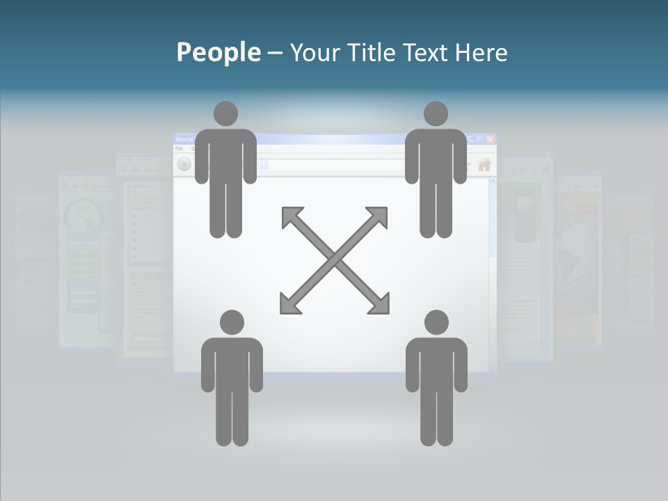 Information Address Promote PowerPoint Template