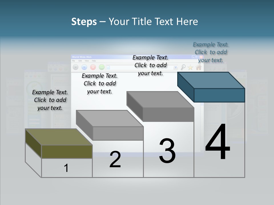 Information Address Promote PowerPoint Template