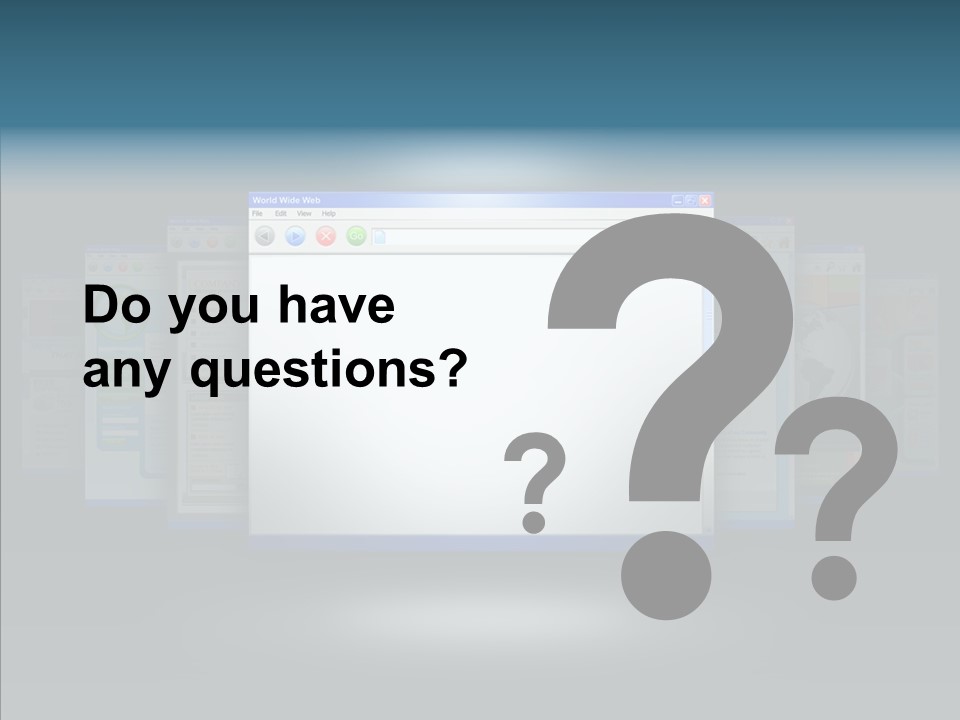 Information Address Promote PowerPoint Template