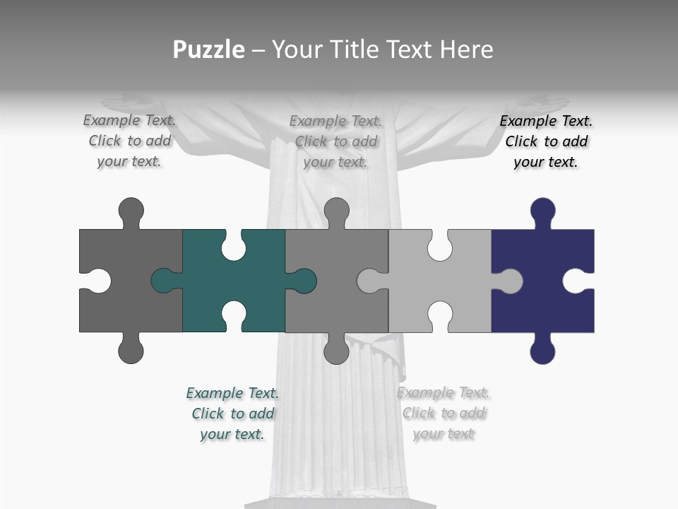 Peace Brasil Christian PowerPoint Template