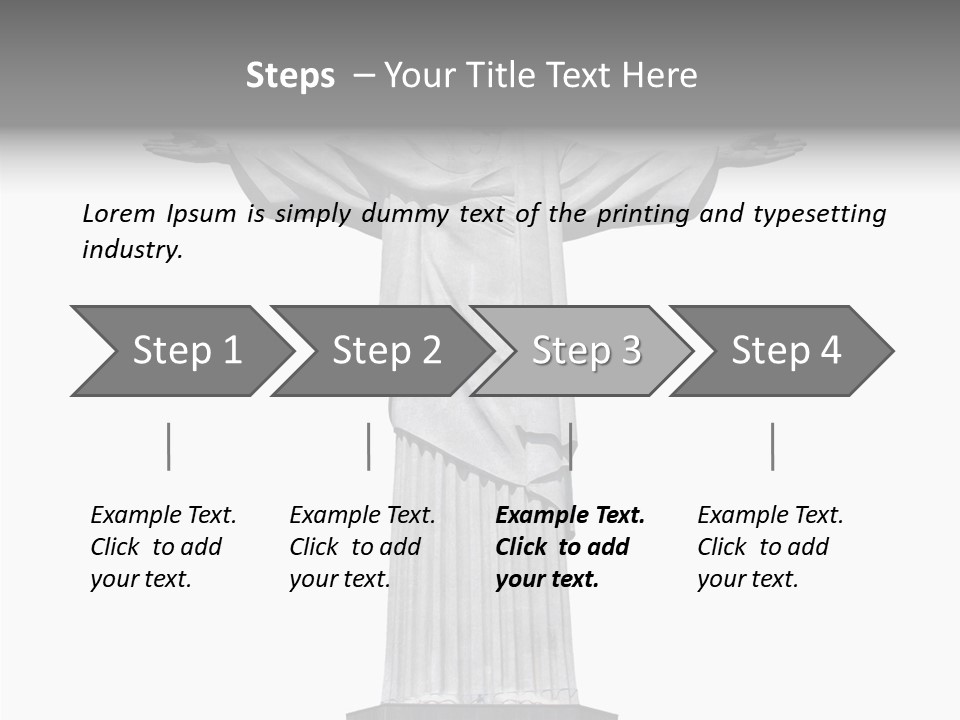Peace Brasil Christian PowerPoint Template