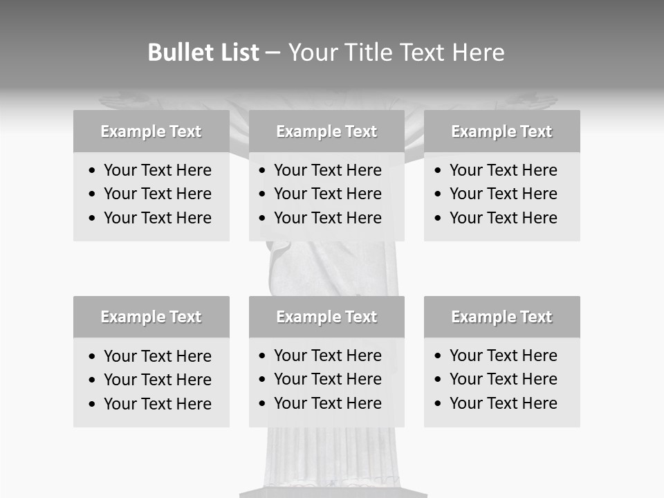 Peace Brasil Christian PowerPoint Template