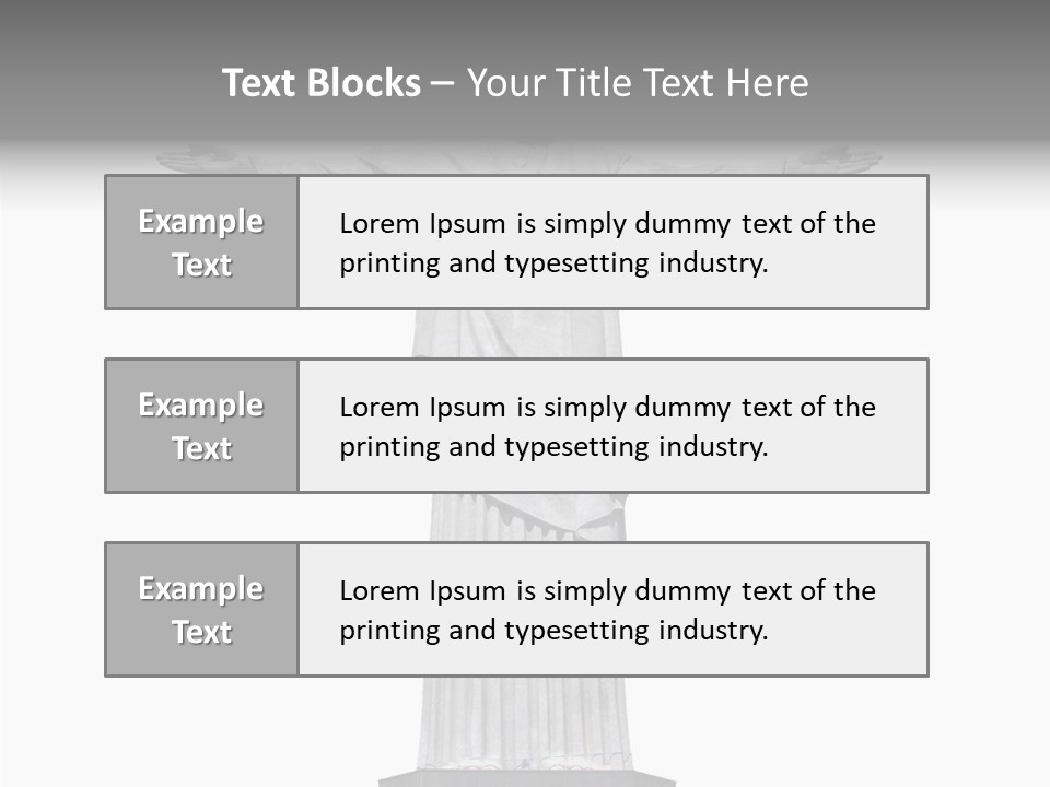 Peace Brasil Christian PowerPoint Template