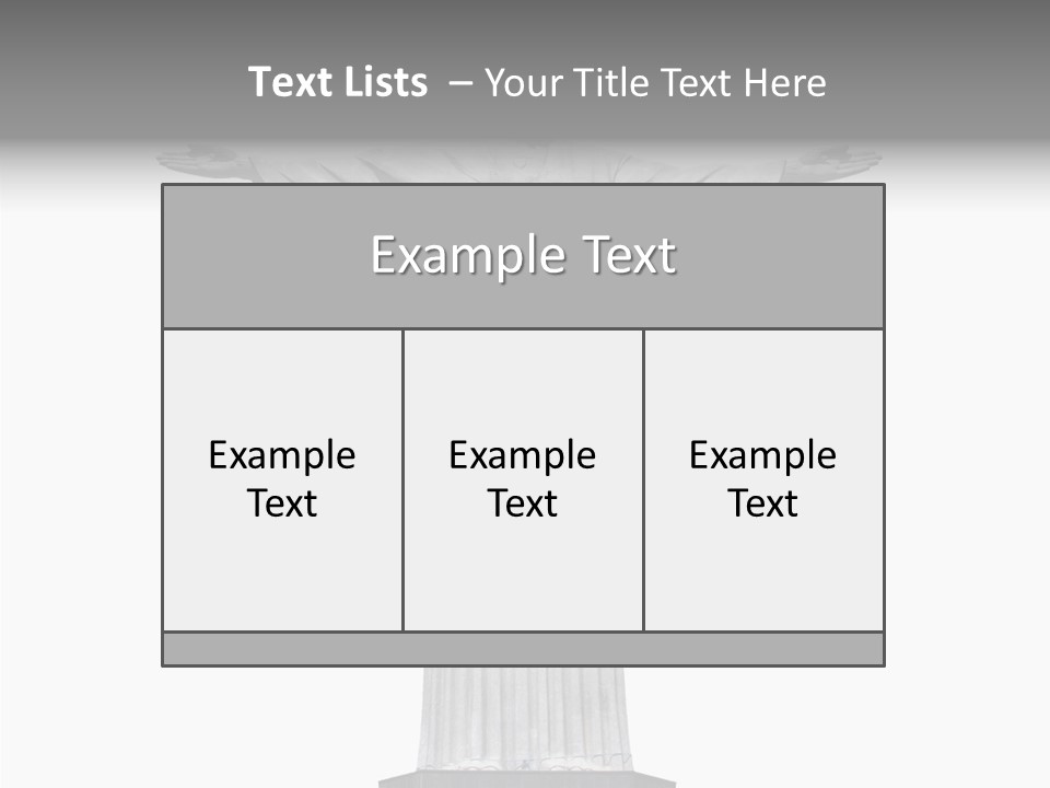 Peace Brasil Christian PowerPoint Template