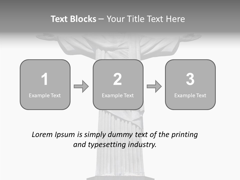 Peace Brasil Christian PowerPoint Template