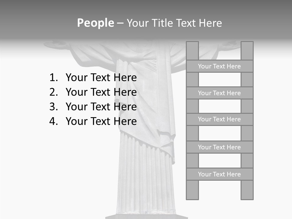 Peace Brasil Christian PowerPoint Template