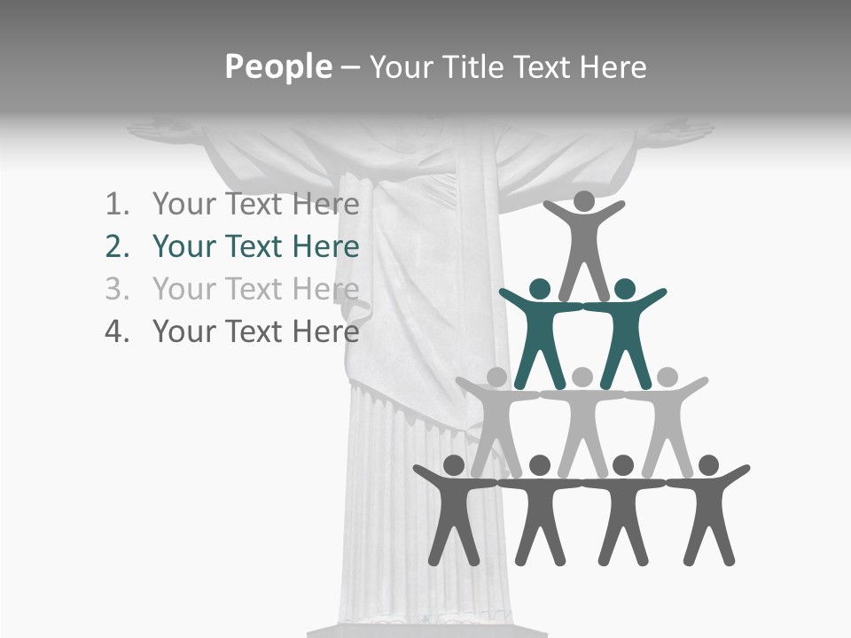 Peace Brasil Christian PowerPoint Template