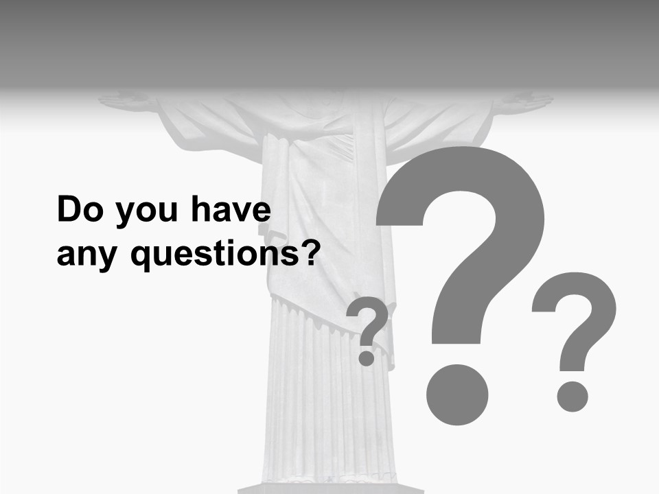 Peace Brasil Christian PowerPoint Template