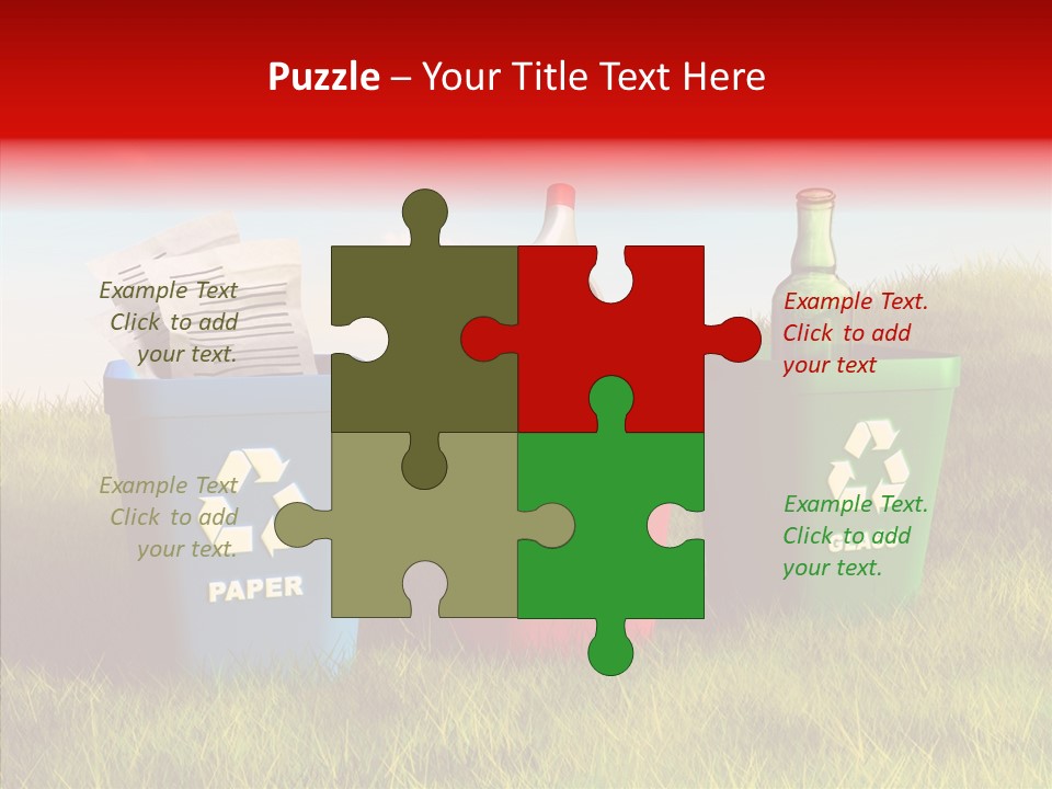 Recyclable Can Conservation PowerPoint Template