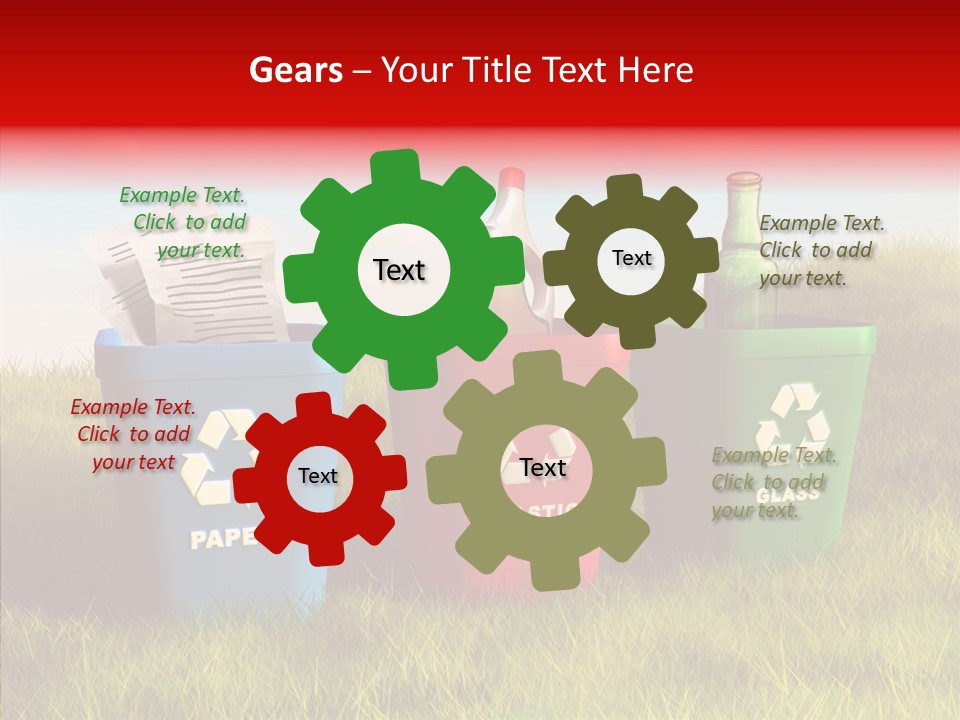 Recyclable Can Conservation PowerPoint Template