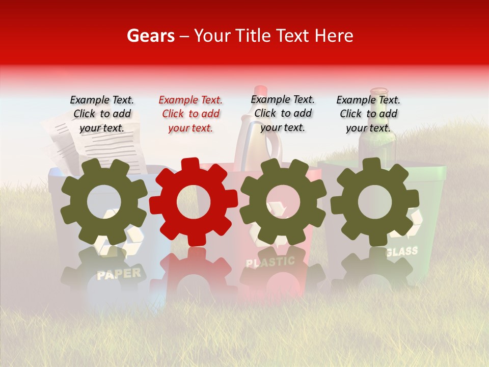 Recyclable Can Conservation PowerPoint Template