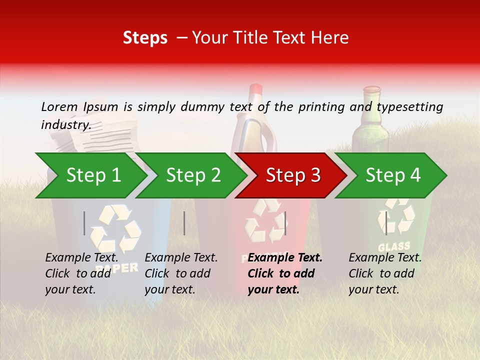 Recyclable Can Conservation PowerPoint Template