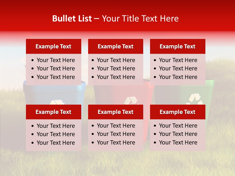 Recyclable Can Conservation PowerPoint Template