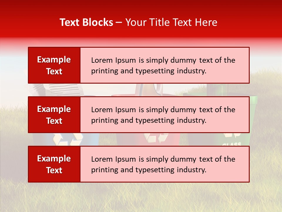 Recyclable Can Conservation PowerPoint Template