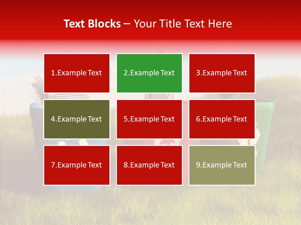 Recyclable Can Conservation PowerPoint Template