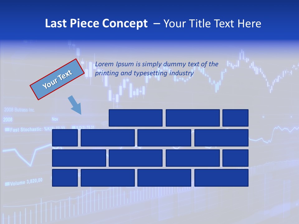 Risk Commerce Chart PowerPoint Template