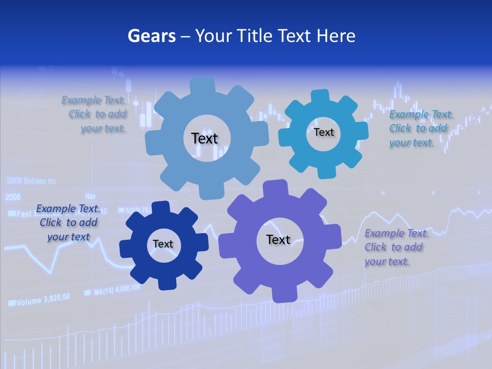 Risk Commerce Chart PowerPoint Template