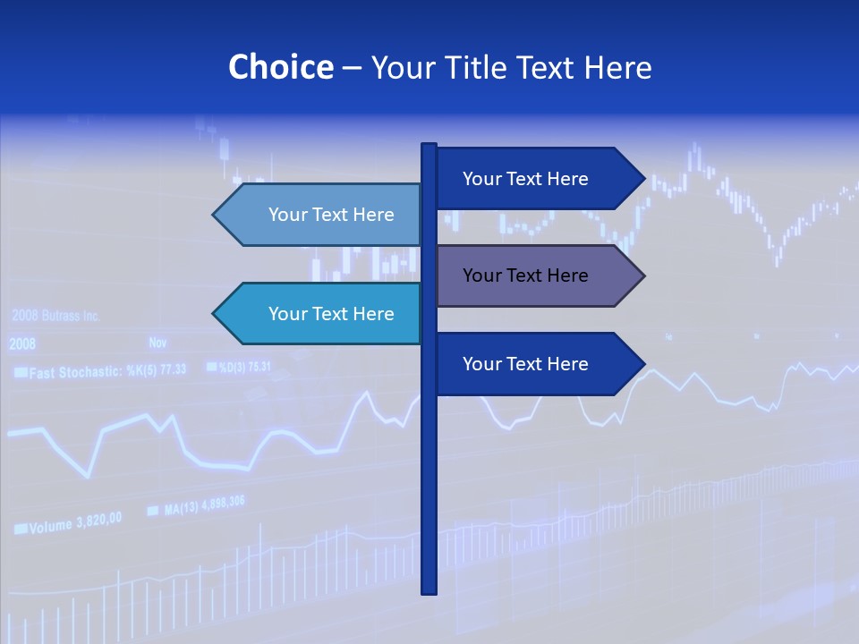 Risk Commerce Chart PowerPoint Template