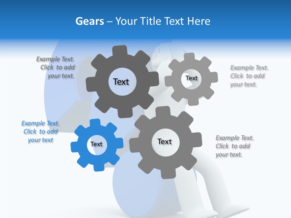 Difficult Headache Impediment PowerPoint Template