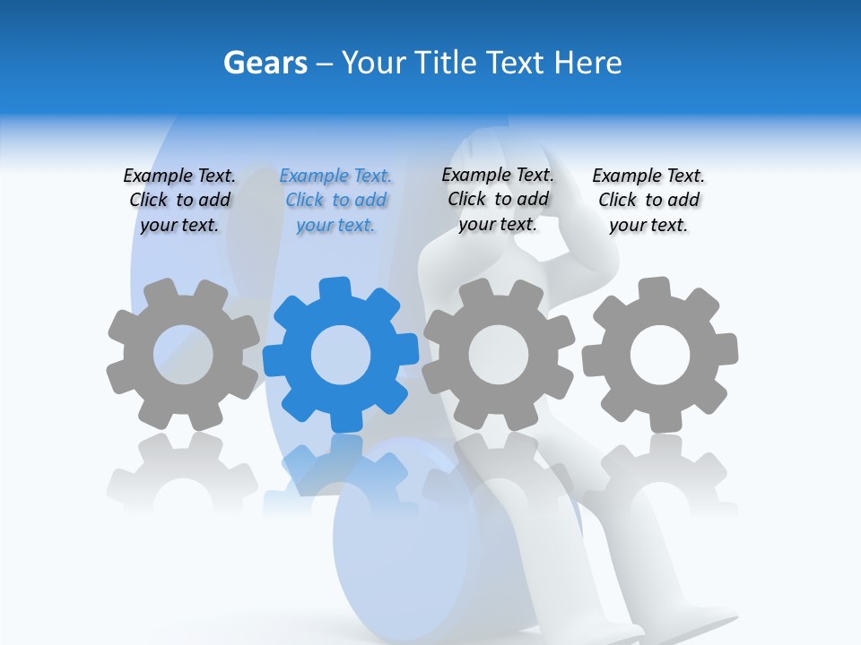 Difficult Headache Impediment PowerPoint Template