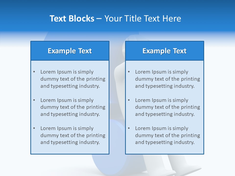 Difficult Headache Impediment PowerPoint Template