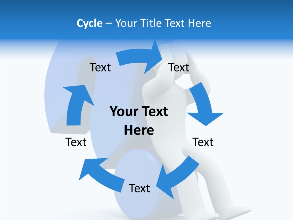 Difficult Headache Impediment PowerPoint Template
