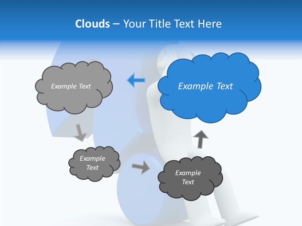 Difficult Headache Impediment PowerPoint Template