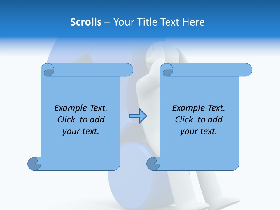Difficult Headache Impediment PowerPoint Template