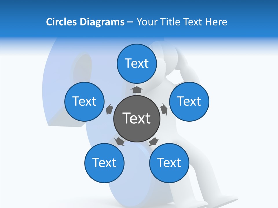 Difficult Headache Impediment PowerPoint Template