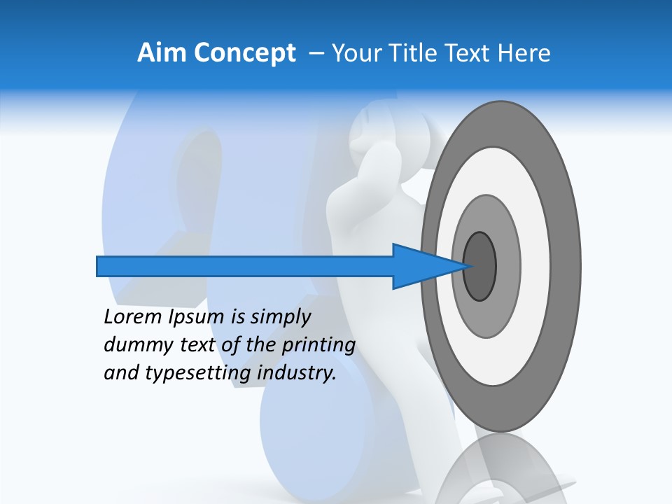 Difficult Headache Impediment PowerPoint Template