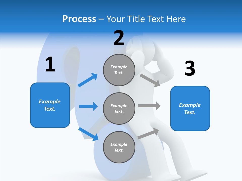 Difficult Headache Impediment PowerPoint Template