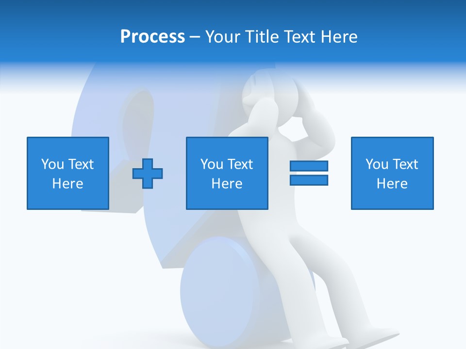 Difficult Headache Impediment PowerPoint Template