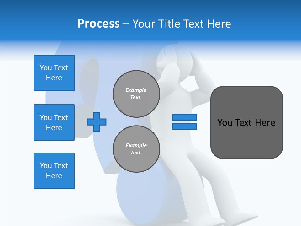 Difficult Headache Impediment PowerPoint Template