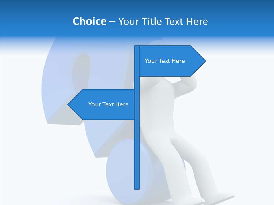Difficult Headache Impediment PowerPoint Template