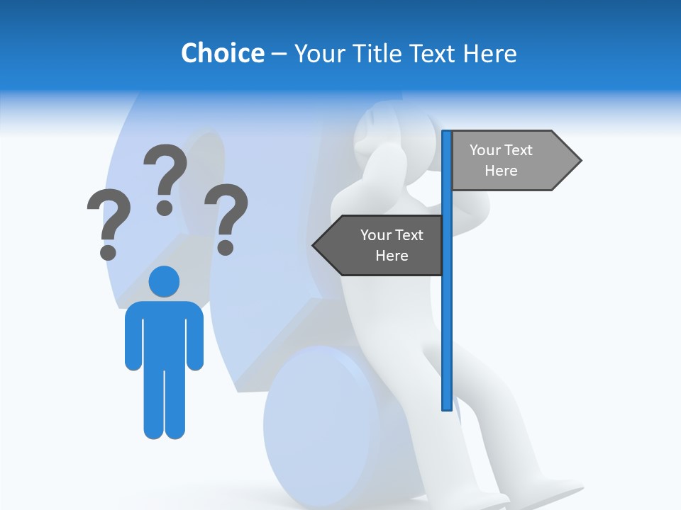 Difficult Headache Impediment PowerPoint Template