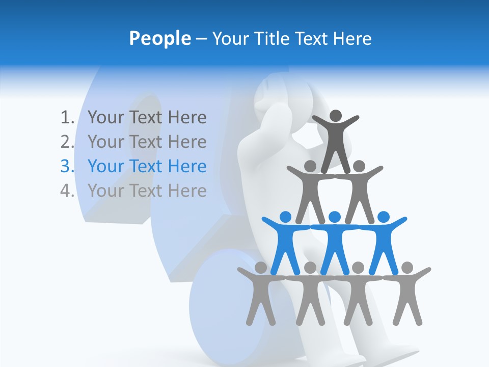 Difficult Headache Impediment PowerPoint Template