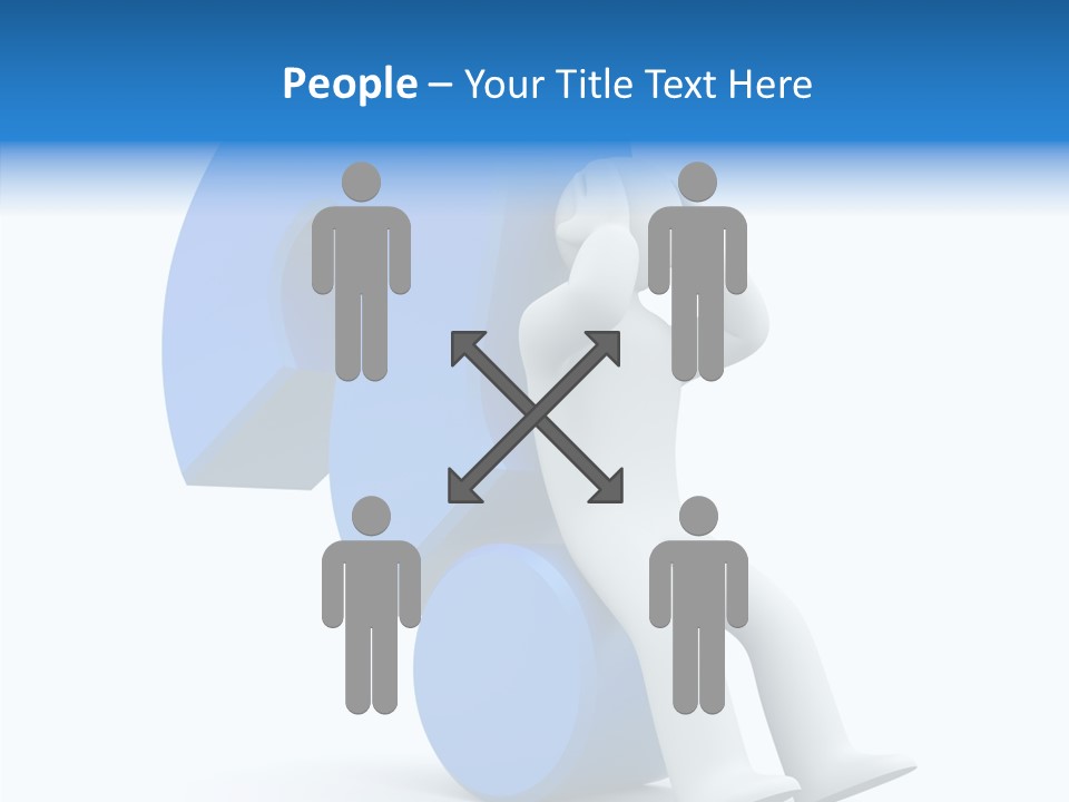 Difficult Headache Impediment PowerPoint Template