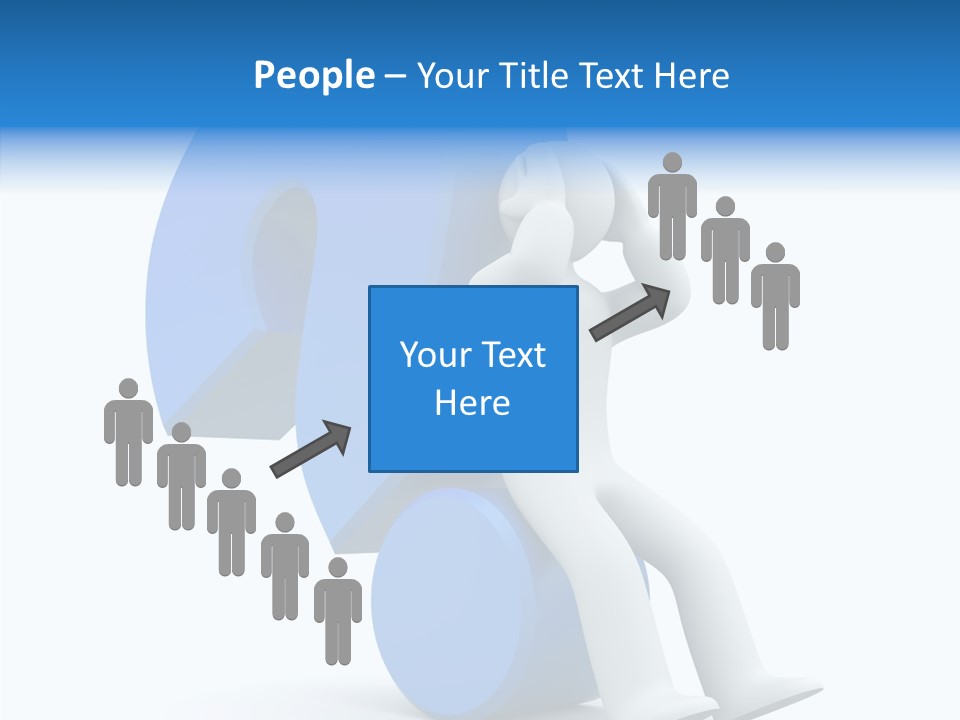 Difficult Headache Impediment PowerPoint Template