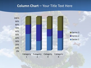 Cloud Sphere Map PowerPoint Template