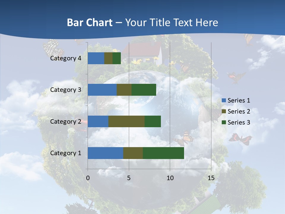 Cloud Sphere Map PowerPoint Template