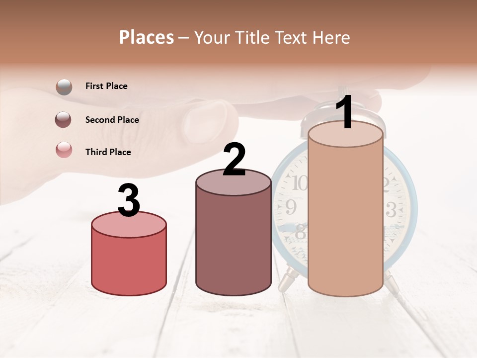 Wood Morning Minute PowerPoint Template