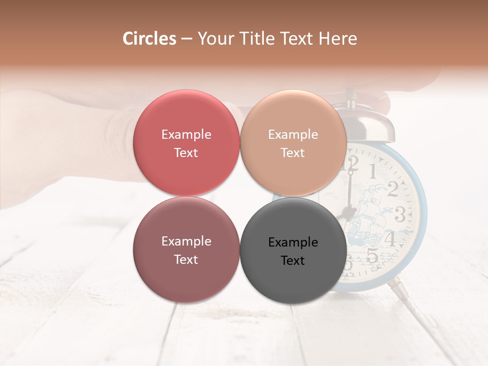 Wood Morning Minute PowerPoint Template